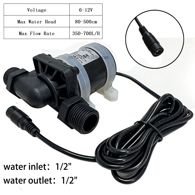 Mini Peristaltic Pump 12V - سوبر هادئة IP68 تيار مستمر 12