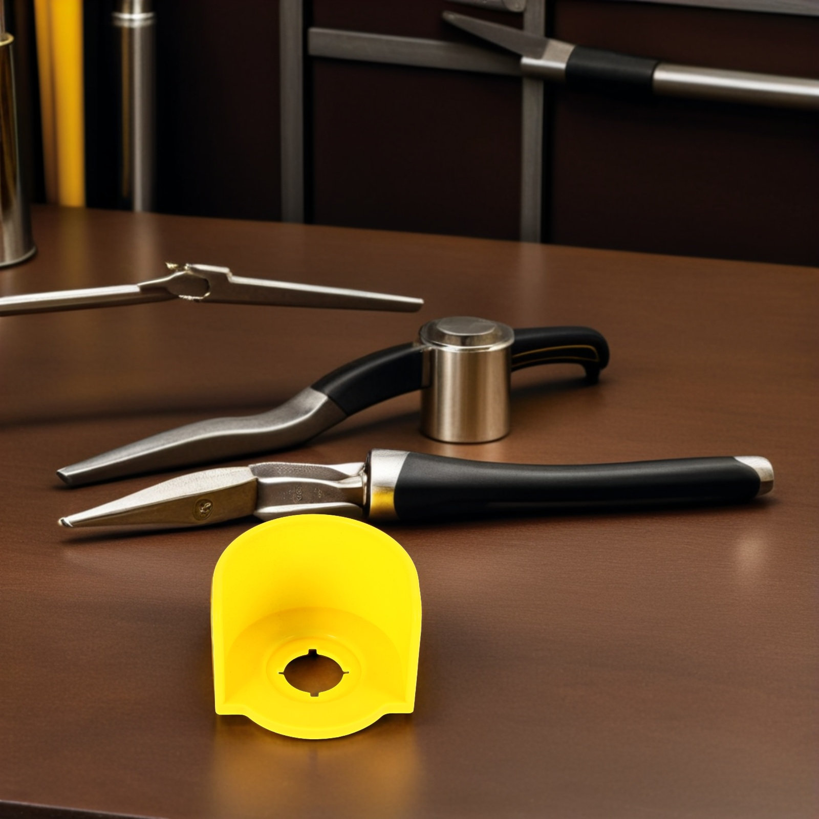 Industrial Tools - 6 قطع غطاء حماية لزر التوقف