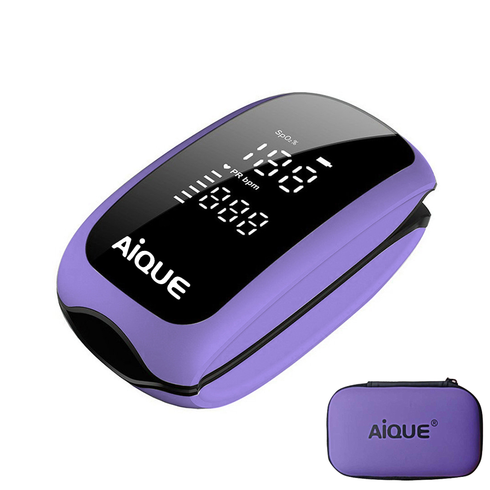 Pulse Oximeter Fingertip Rechargeable - AiQUE قابلة للشحن الرقمية إصبع نبض