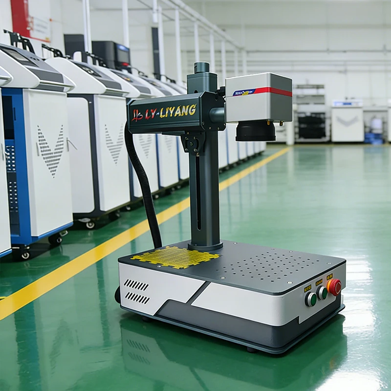 آلة نقش بالليزر الليفي JPT MOP - مراجعة Fiber Laser Marking Machine 30W وسعره