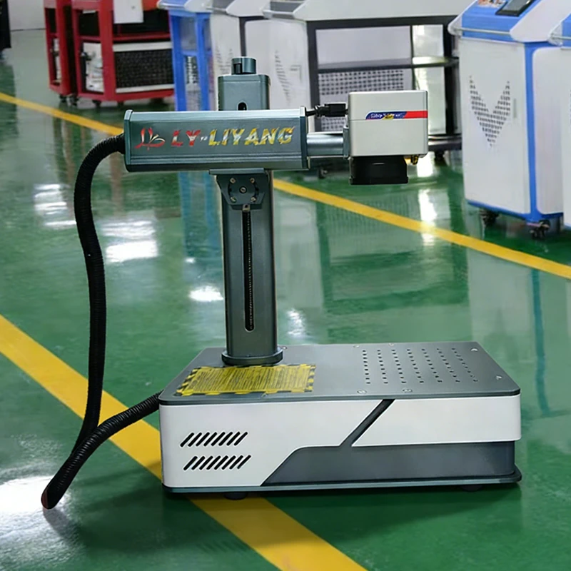 آلة نقش بالليزر الليفي JPT MOP - مراجعة Fiber Laser Marking Machine 30W وسعره