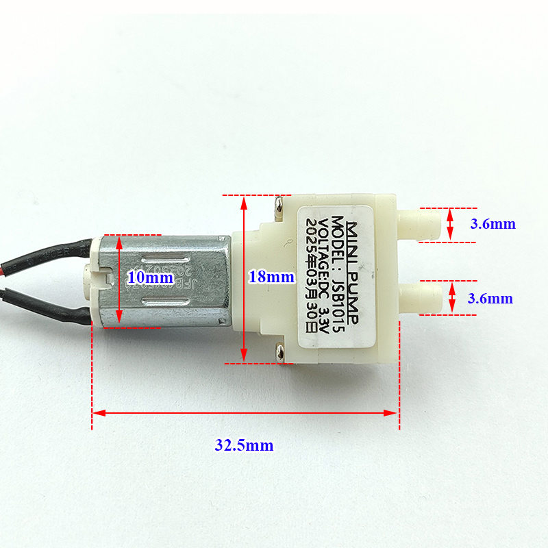 مضخة مياه صغيرة ذاتية الشفط JS - مراجعة Mini Peristaltic Pump 12V وسعره