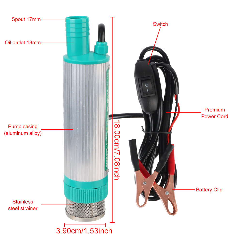 30L/دقيقة صغيرة لضخ زيت الديزل - مراجعة Mini Peristaltic Pump 12V وسعره