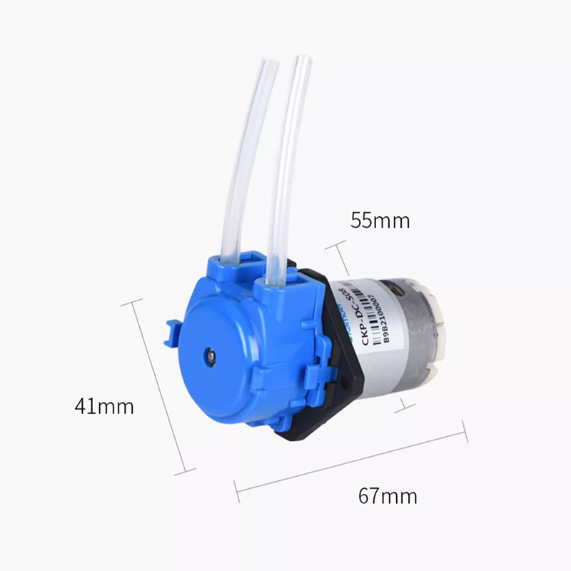 مضخة تمعجية ذاتية التحضير وقاب - مراجعة Mini Peristaltic Pump 12V وسعره