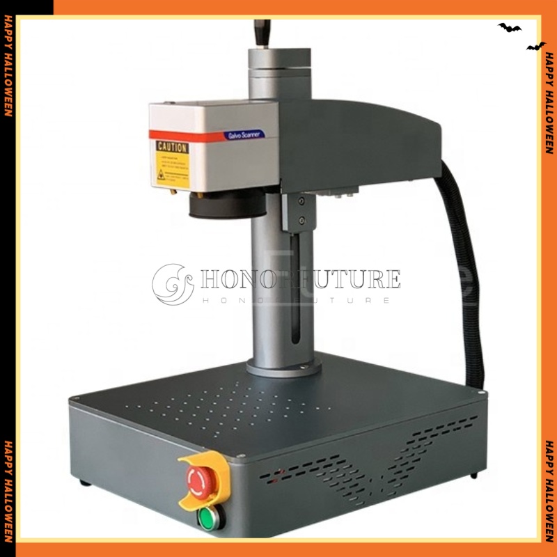 آلة وسم بالليزر محمولة بقوة 20 - مراجعة Fiber Laser Marking Machine 30W وسعره