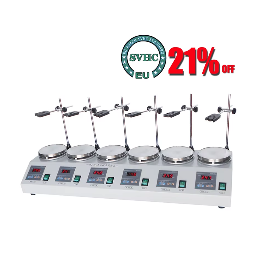 خلاط تسخين مغناطيسي متعدد الوح - مراجعة Lab Magnetic Stirrer Hot Plate وسعره