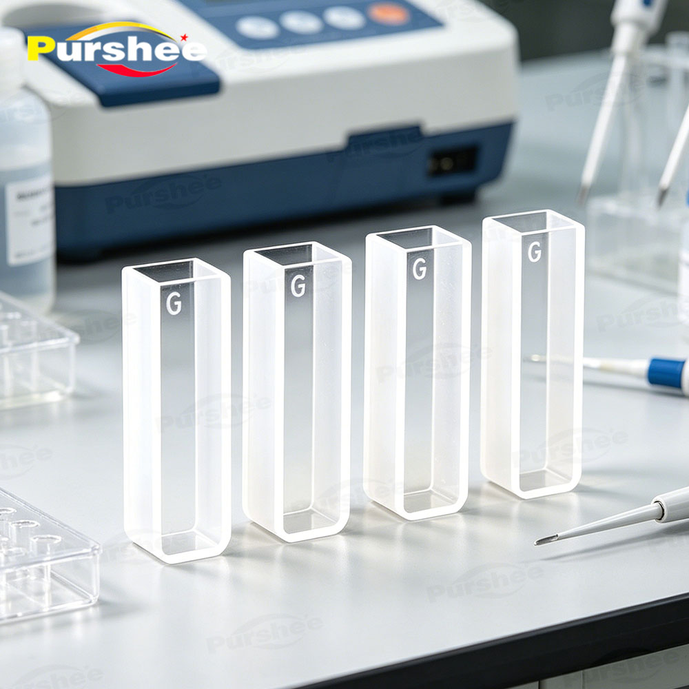 4 قطع من خلايا الكوفيت الزجاجي - مراجعة Lab Equipment وسعره