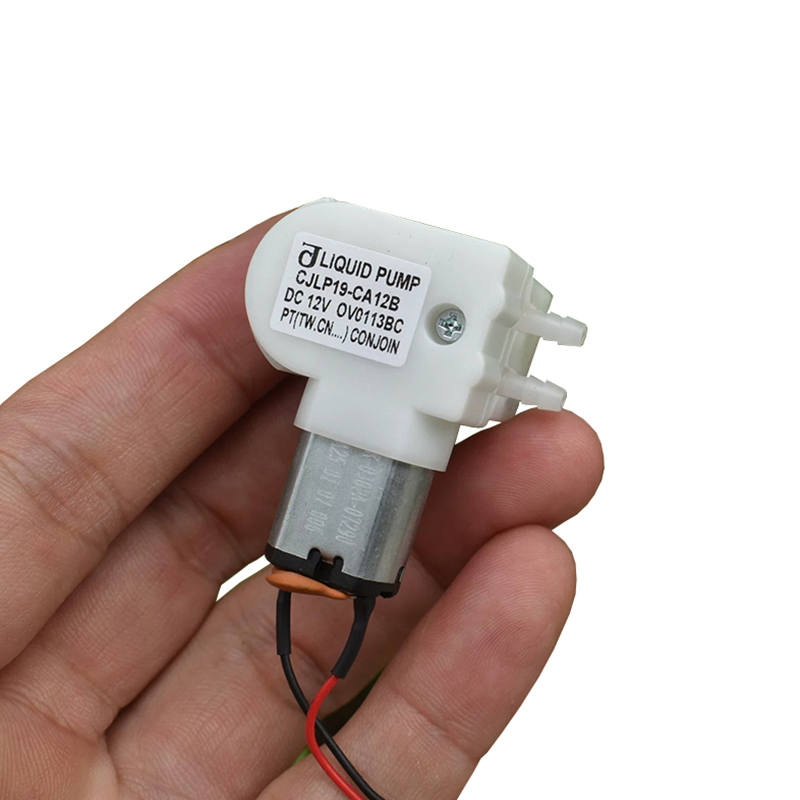 مضخة تدفق صغيرة CJLP19-CA12B ت - مراجعة Mini Peristaltic Pump 12V وسعره