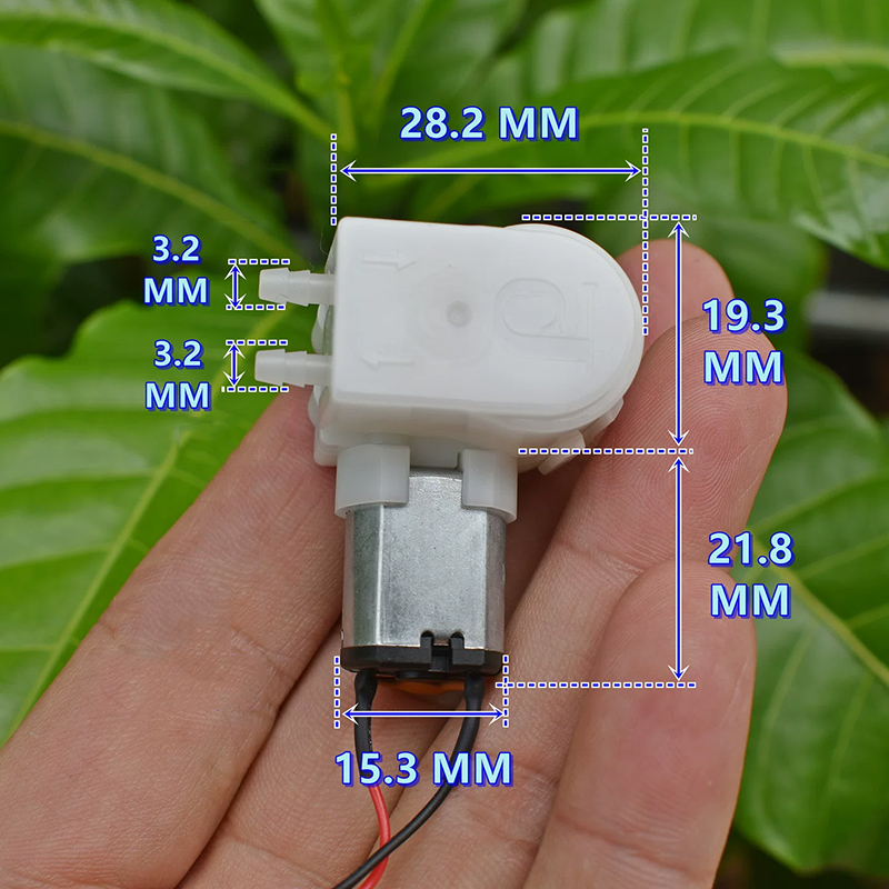مضخة تدفق صغيرة CJLP19-CA12B ت - مراجعة Mini Peristaltic Pump 12V وسعره
