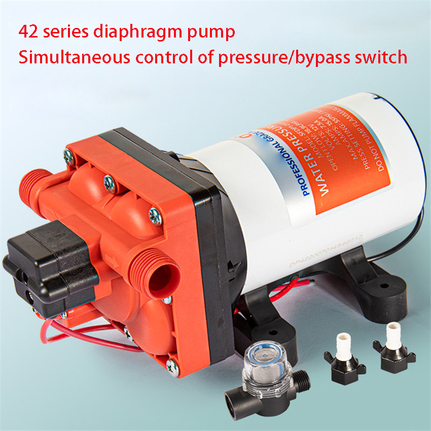 مضخة مياه كهربائية ذاتية التحض - مراجعة Mini Peristaltic Pump 12V وسعره