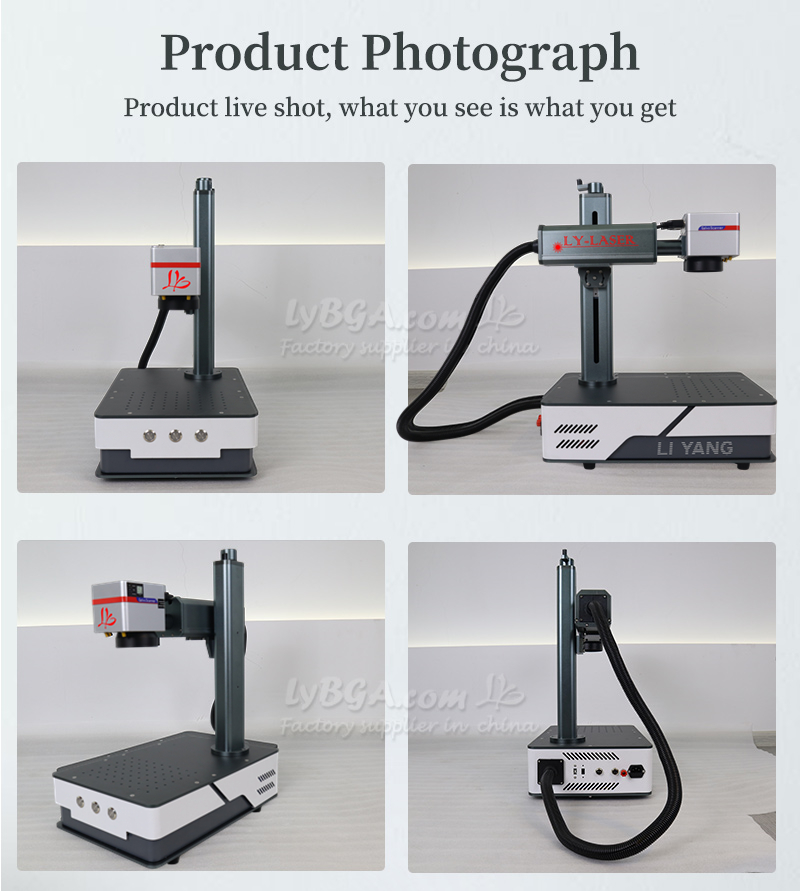 آلة نقش بالليزر الليفي عالية ا - مراجعة Fiber Laser Marking Machine 30W وسعره