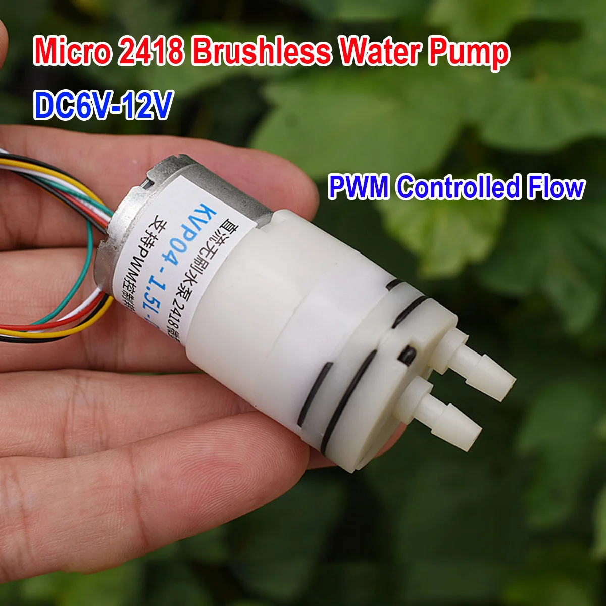مضخة مياه صغيرة ذاتية التحضير  - مراجعة Mini Peristaltic Pump 12V وسعره