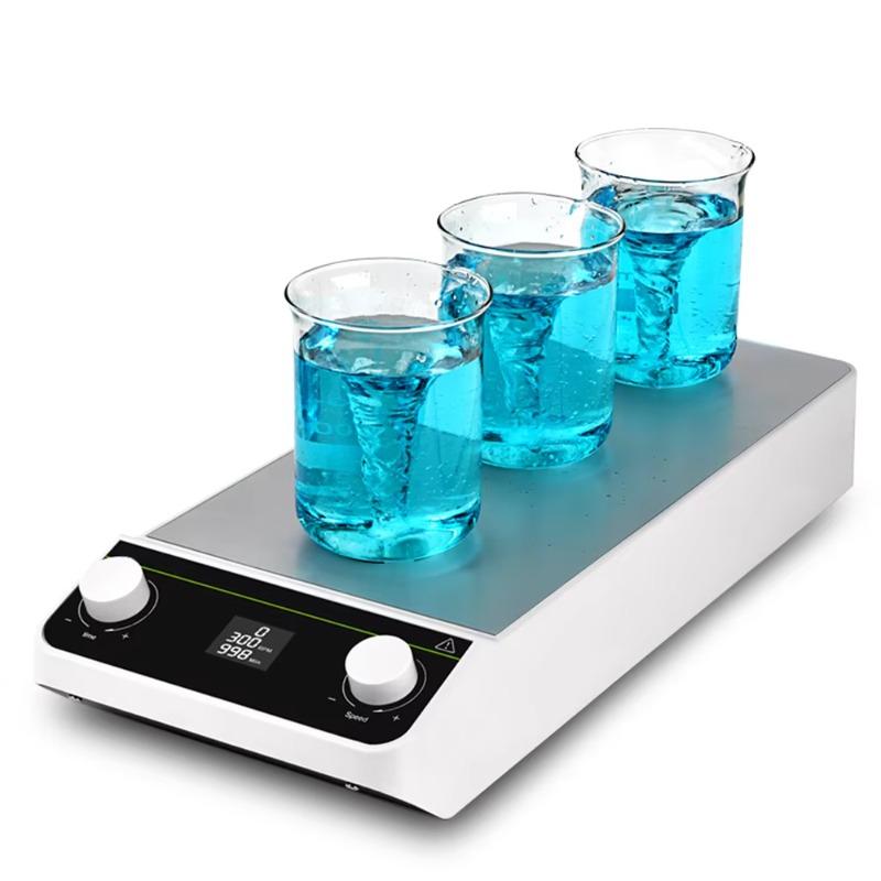 لوحة تسخين كهربائية من الفولاذ - مراجعة Lab Magnetic Stirrer Hot Plate وسعره