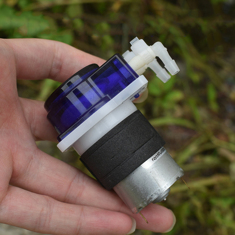 مضخة بيرستالتيكية صغيرة ATK-21 - مراجعة Mini Peristaltic Pump 12V وسعره